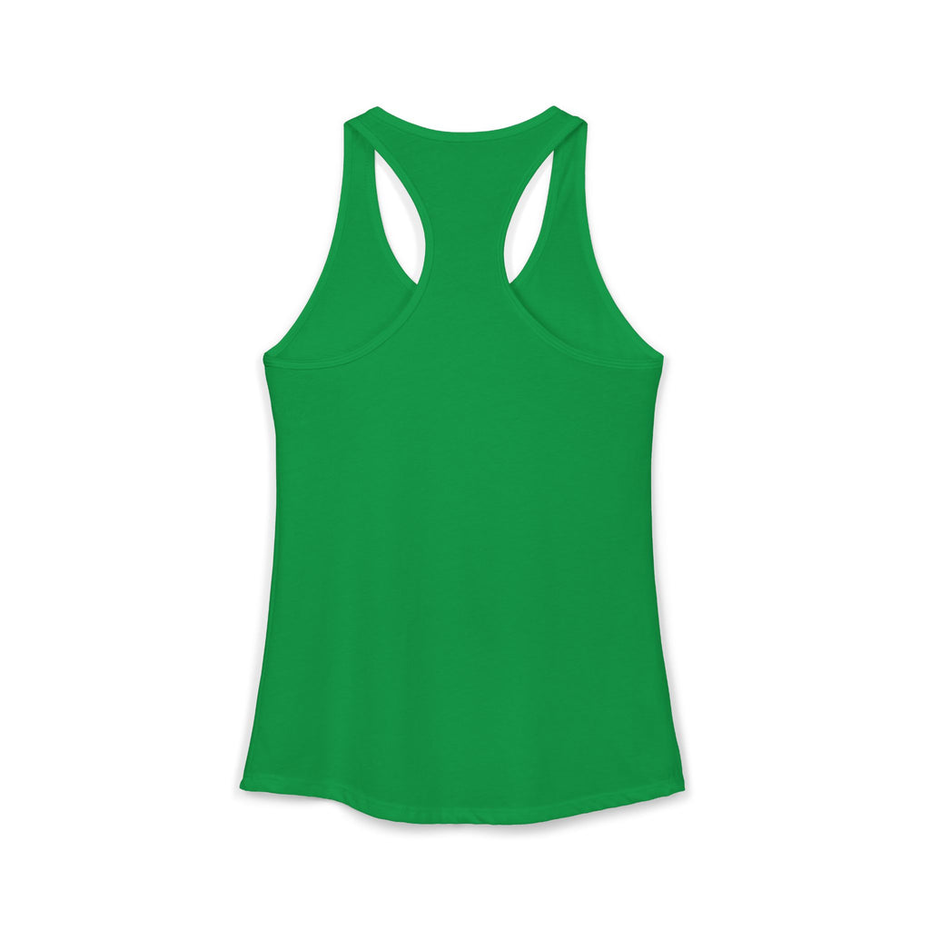 Island Turtle White Print Racerback Tank — Maui Hawaii