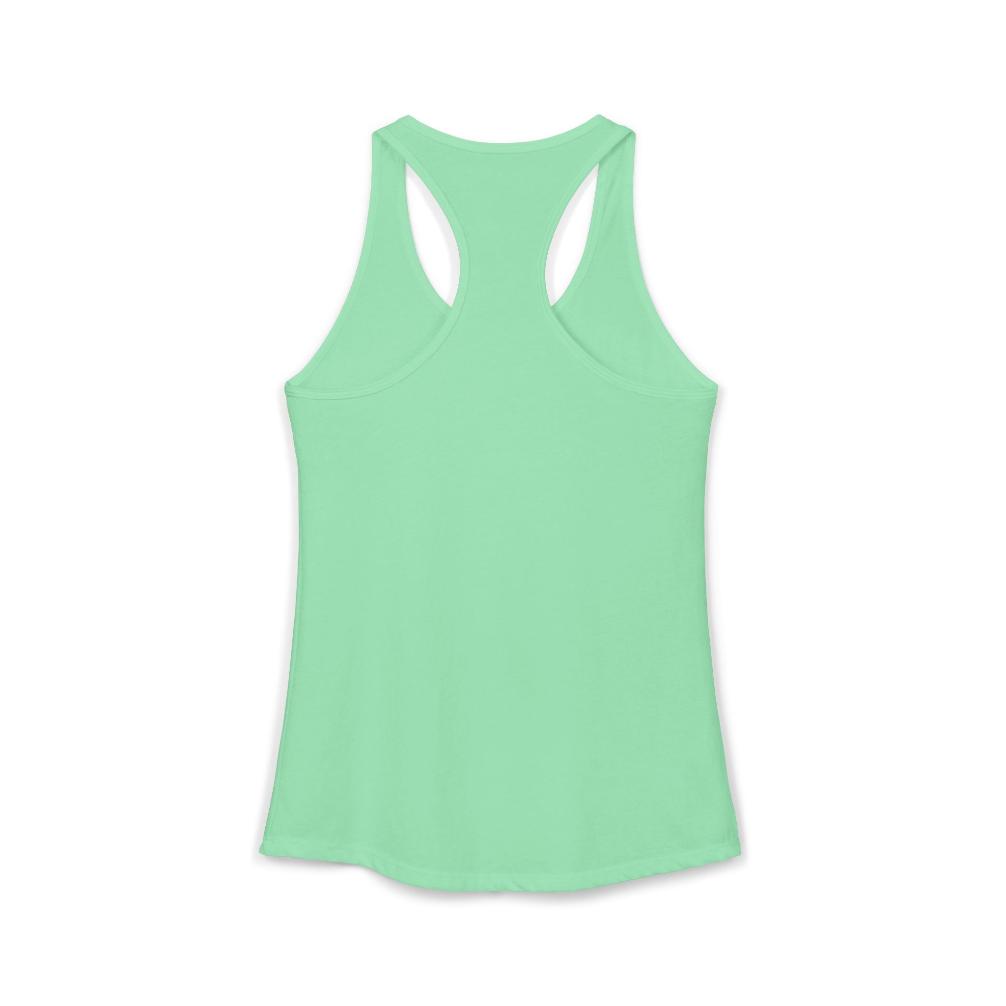Island Turtle White Print Racerback Tank — Maui Hawaii