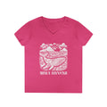 Island Whale V-Neck T-Shirt — Maui Hawaii