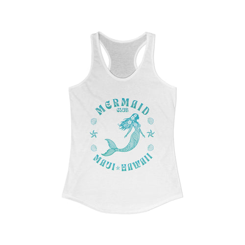 Copy of Mermaid Club Maui Tank Top w/ blue & green gradient