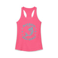 Mermaid Club Turquoise Print Racerback Tank — Maui Hawaii
