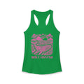 Island Whale Pink Print Racerback Tank — Maui Hawaii
