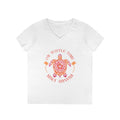 Sunset Gradient Turtle V-Neck T-Shirt — Maui Hawaii