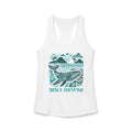 Island Whale Tropical Waters Racerback Tank — Maui Hawaii